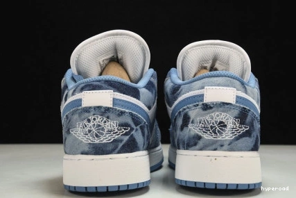 Hyperoad Low Denim” Jordan 1 “Washed Air 0730